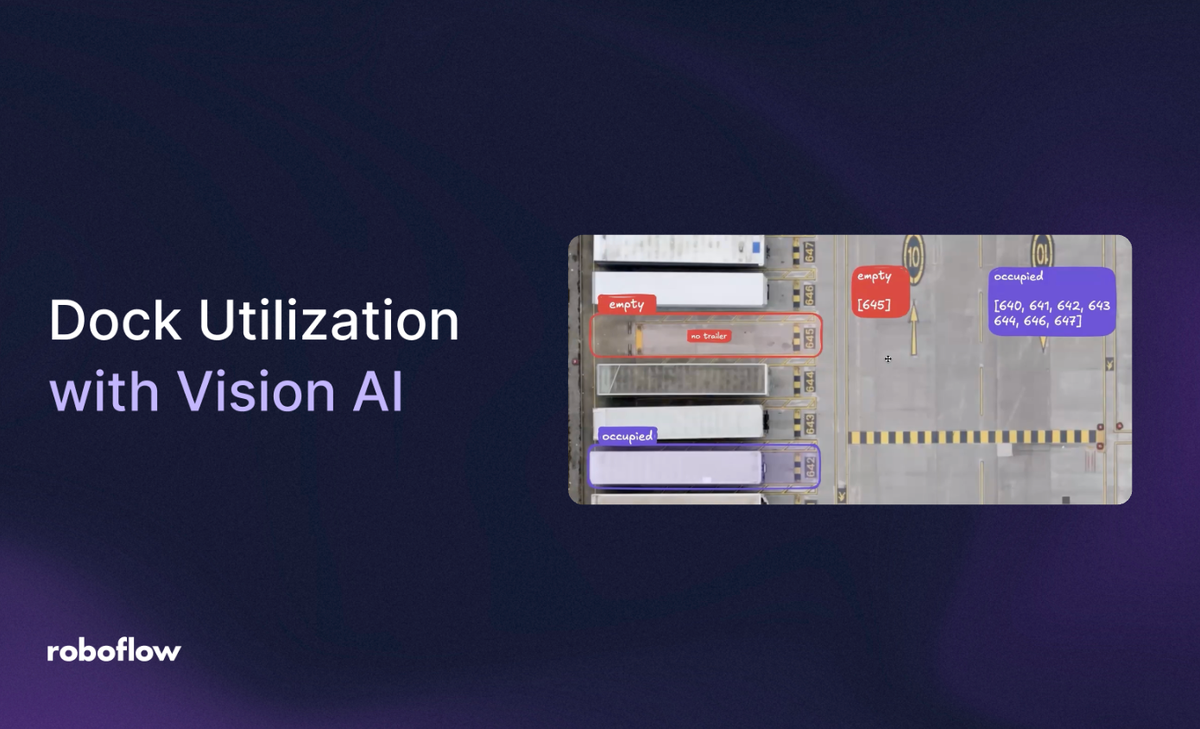 How to detect vehicles, classify dock occupancy with computer vision