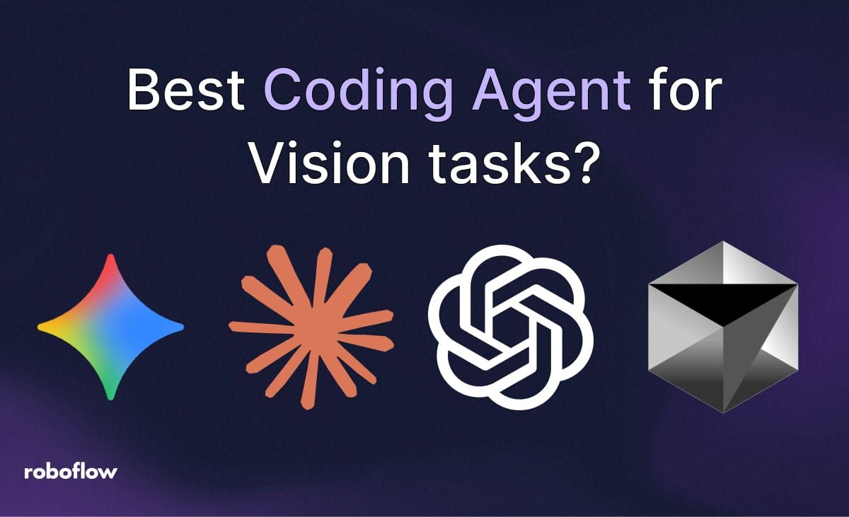 Which is the Best Coding Agent for Vision tasks?