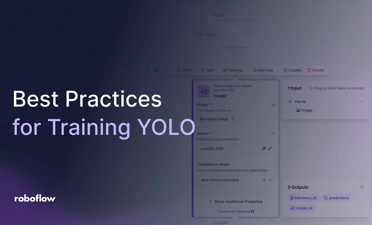 Best Practices for Training YOLO