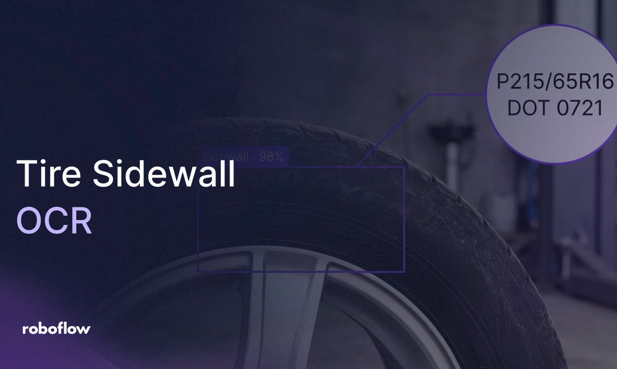 Automated Tire Sidewall OCR with Roboflow Vision AI