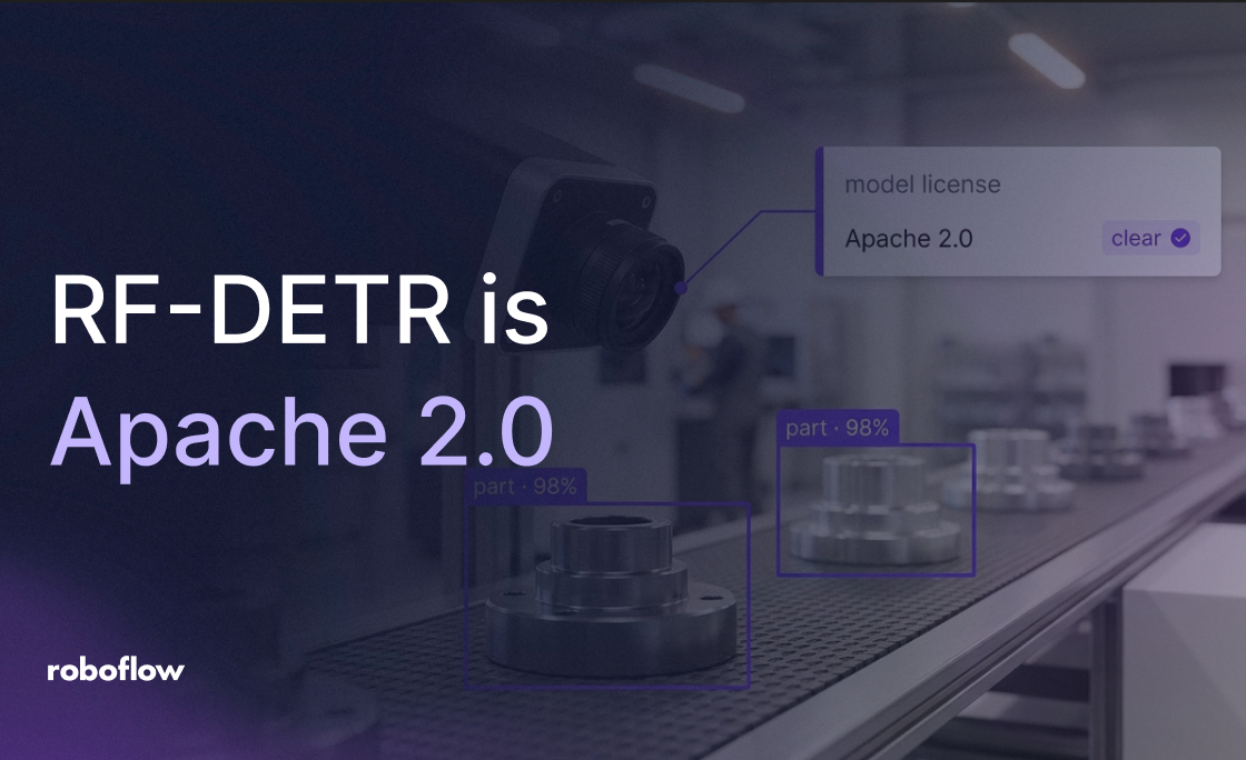 Roboflow's RF-DETR Is Free to Use Commercially Apache 2.0