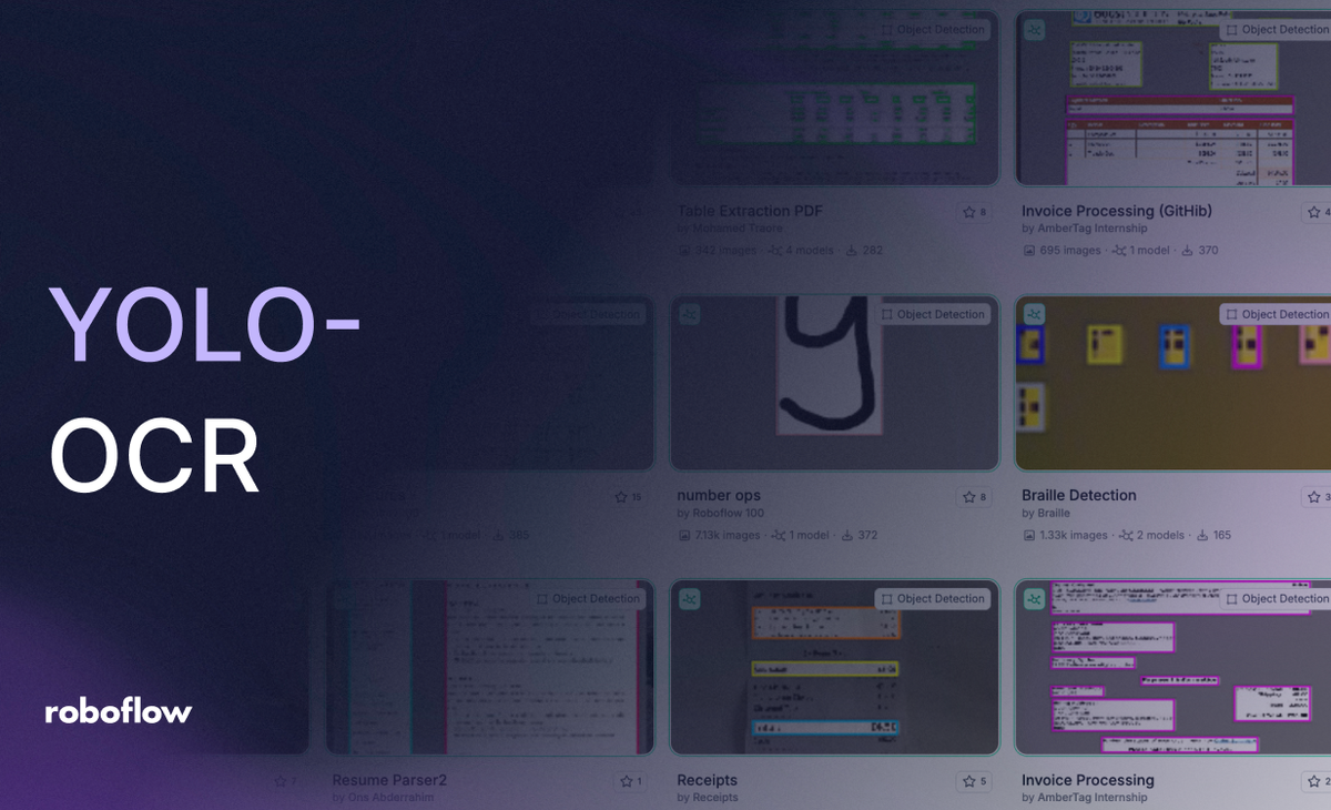 What Is YOLO-OCR: Read Text with Custom Models on Roboflow