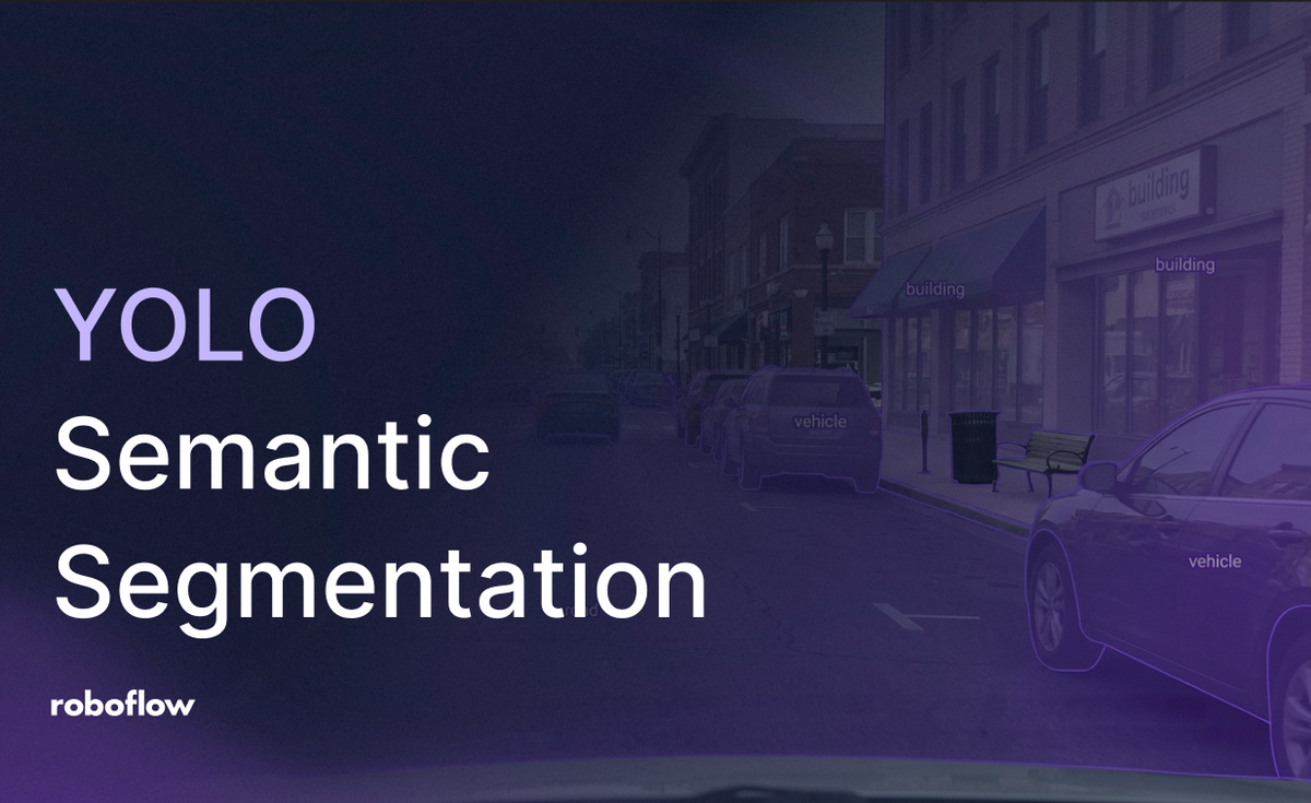 YOLO Semantic Segmentation with Roboflow