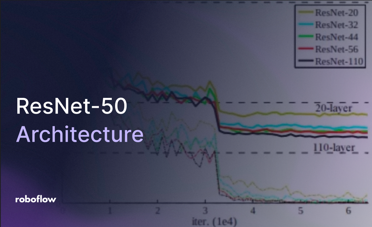 ResNet-50 architecture on Roboflow Vision AI