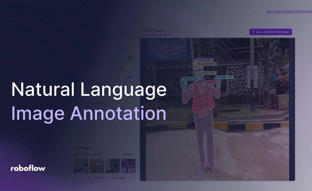 Natural Language Image Annotation with Roboflow Vision AI