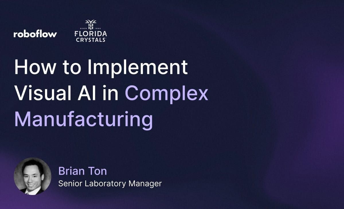 Making Visual AI Standard Practice in Complex Manufacturing