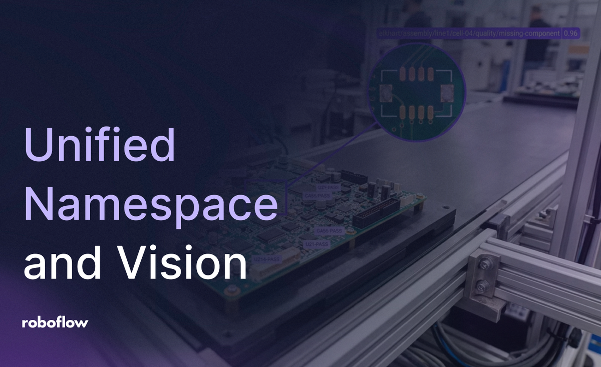 Unified Namespace (UNS): Add Vision AI Events via MQTT with Roboflow