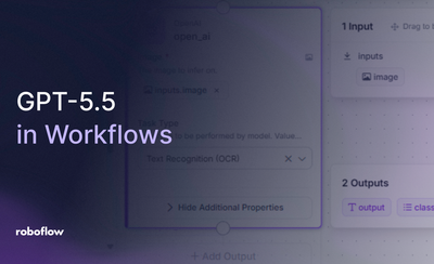 use GPT-5.5 in roboflow workflows