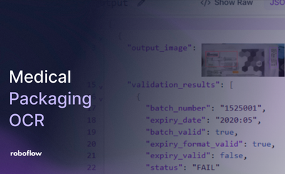 OCR Lot Code and Expiry Date Verification for Medical Packaging
