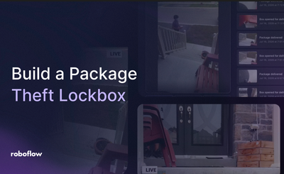 Teaching a Porch to Recognize Delivery Drivers and Accept Packages