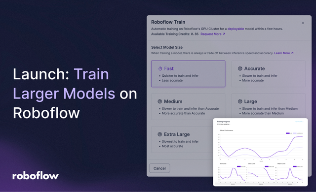Launch: Train Larger Models on Roboflow