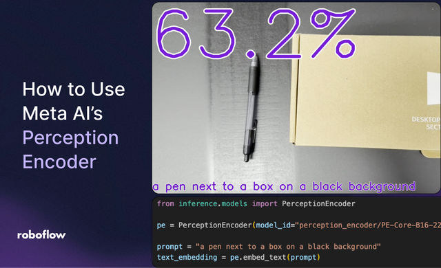 How to Use Perception Encoder