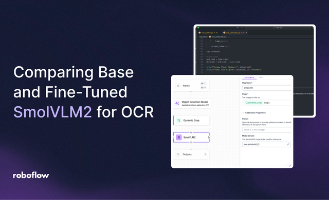 Comparing Base and Fine-Tuned SmolVLM2 for OCR