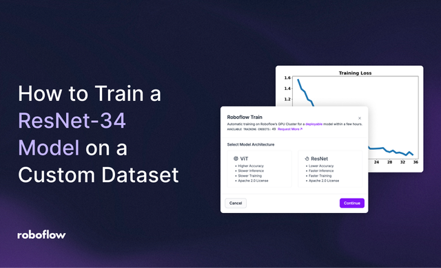 How to Train a ResNet-34 Model on a Custom Dataset