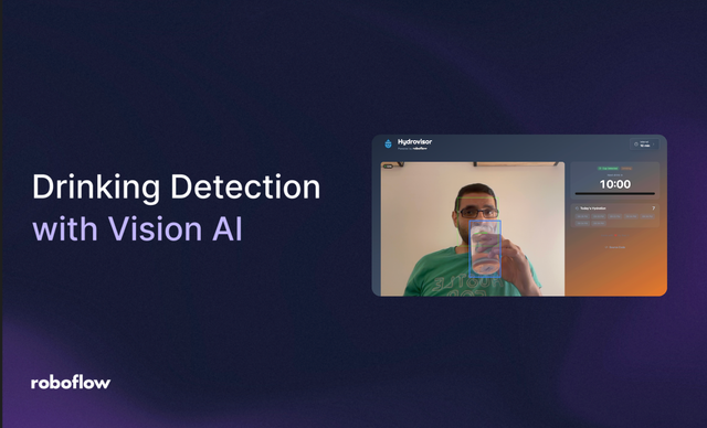 automated drinking detection with computer vision