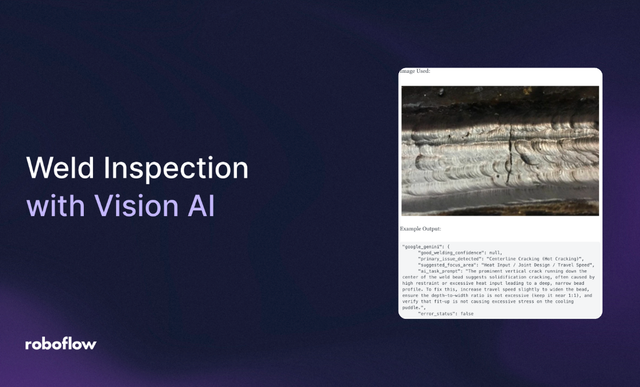 Computer Vision for Weld Inspection