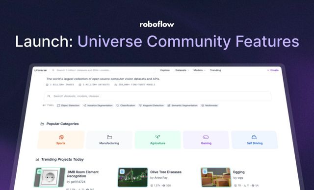 Launch: Universe Community Features