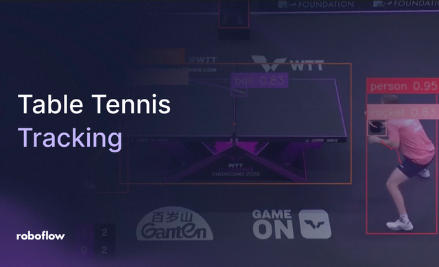 automate table tennis tracking with Roboflow vision AI