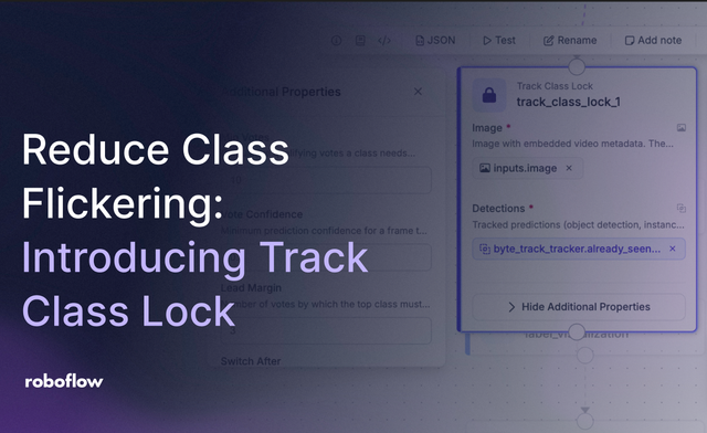 reduce class flickering with Roboflow