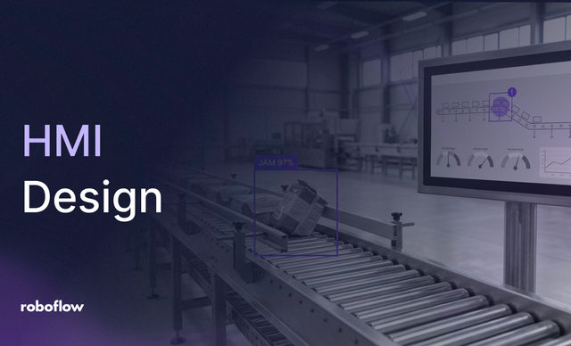 HMI Design with computer vision AI with Roboflow