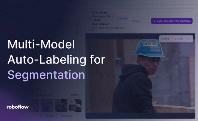 Multi-Model Auto Labeling for Segmentation with Roboflow Workflows