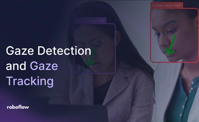 Gaze Detection and Gaze Tracking with Roboflow vision AI
