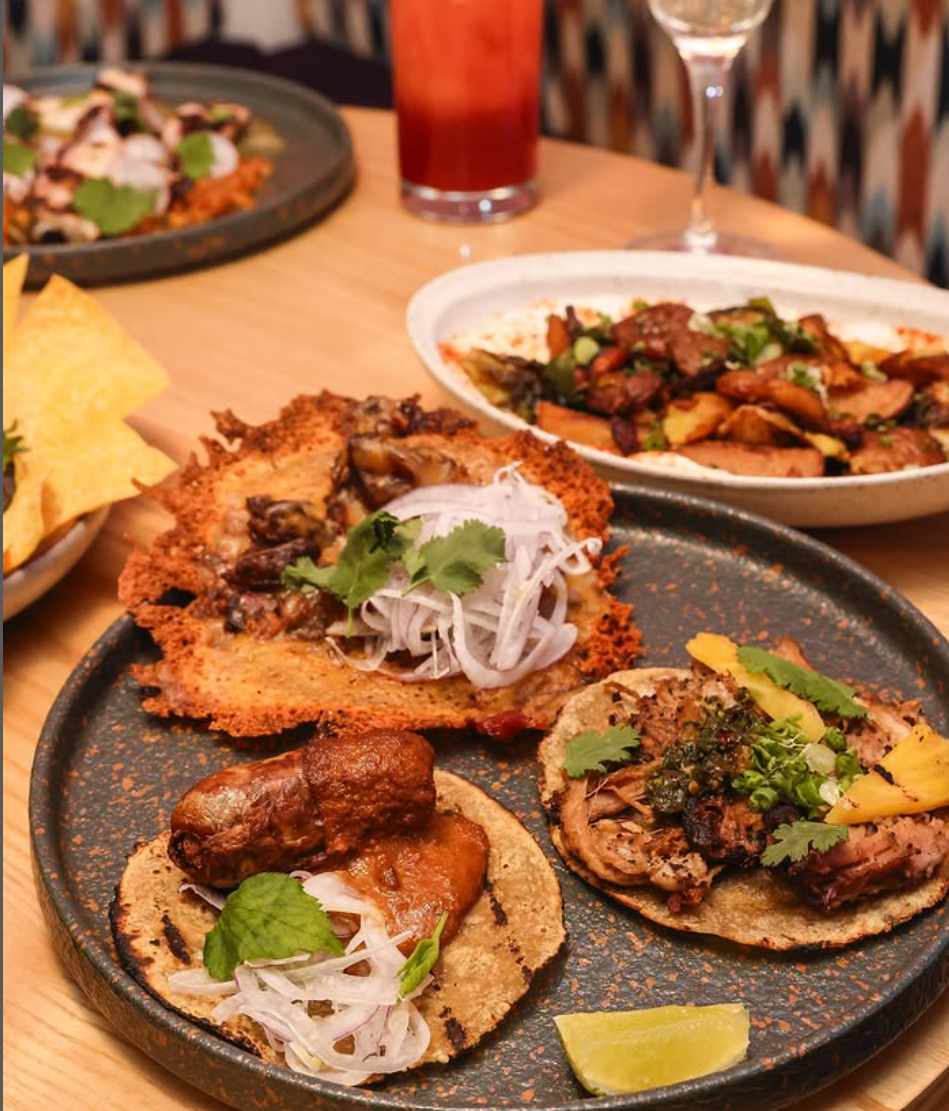 Signature dishes at Bendito Tex-Mex Restaurant in Yongsan-gu, Seoul