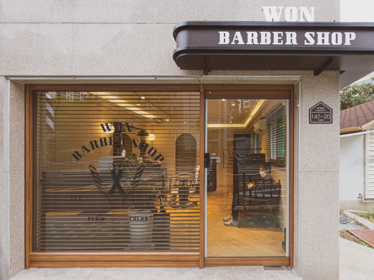 Won Barbershop in Hongdae