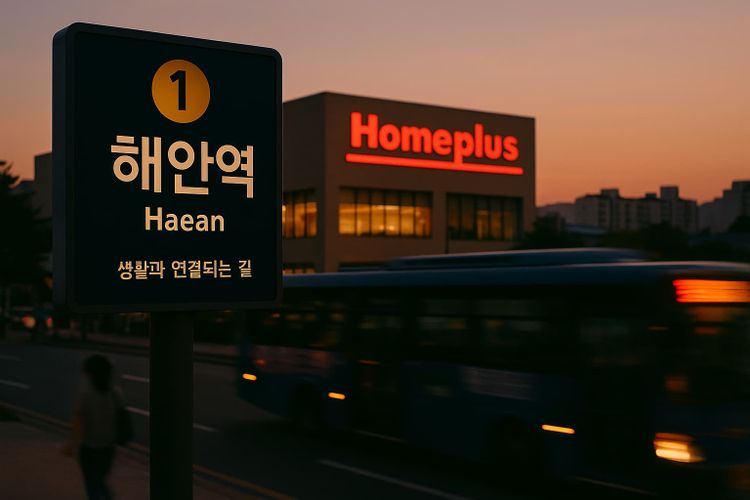 An image depicting Haean Station in Daegu