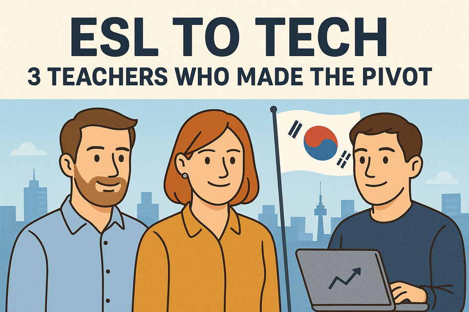 From ESL to Tech: 3 Teachers Who Made the Pivot