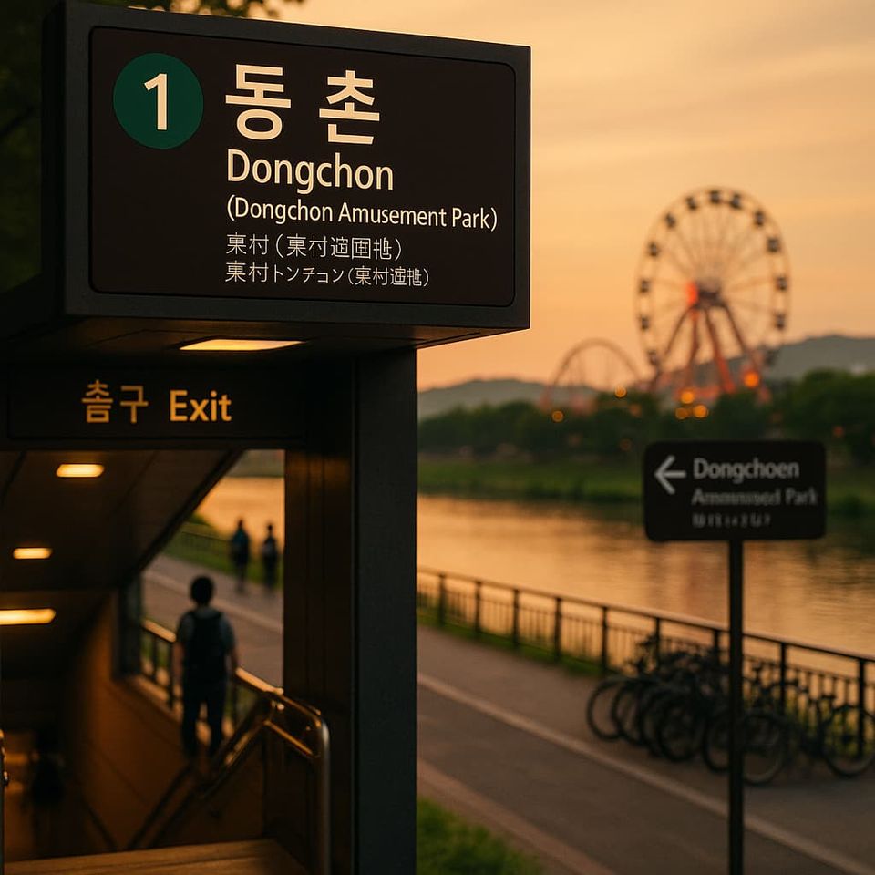 Dongchon Station (동촌역) — Dongchon Amusement Park Access Point