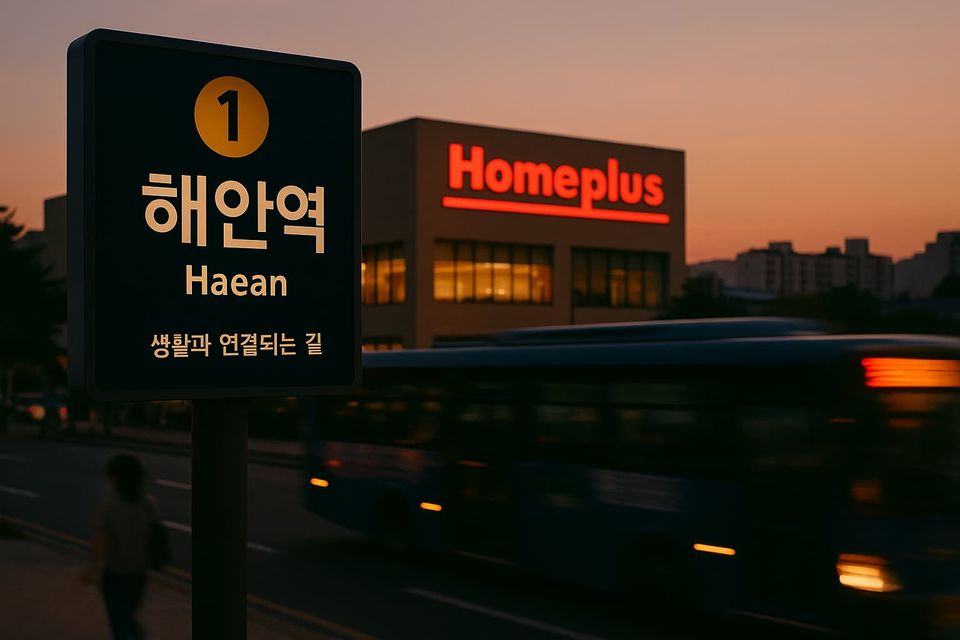 An image depicting Haean Station in Daegu
