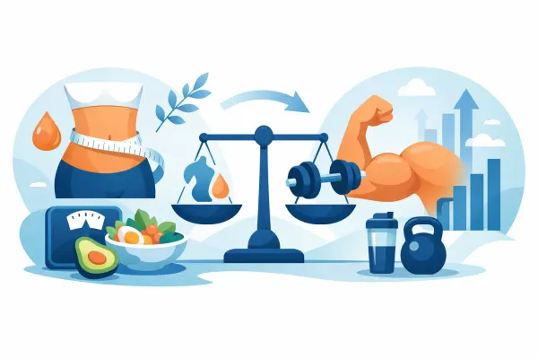 Losing Fat Not Muscle: What Actually Works