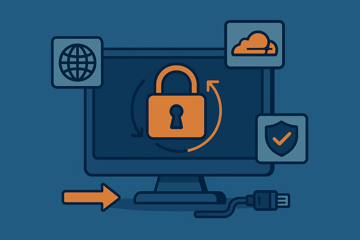 How to secure anything accessible online with CloudFlare Tunnels