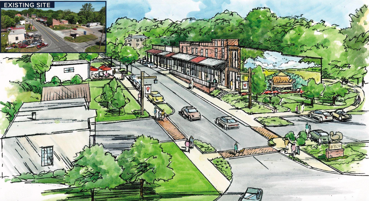 Milton Presents Streetscape Master Plan at Public Hearing