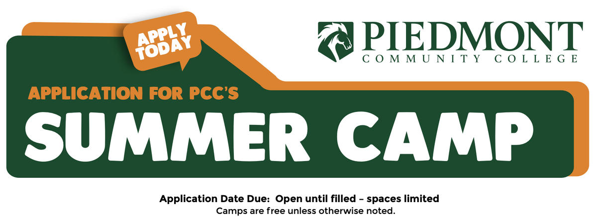 PCC Offers Free Summer Camps