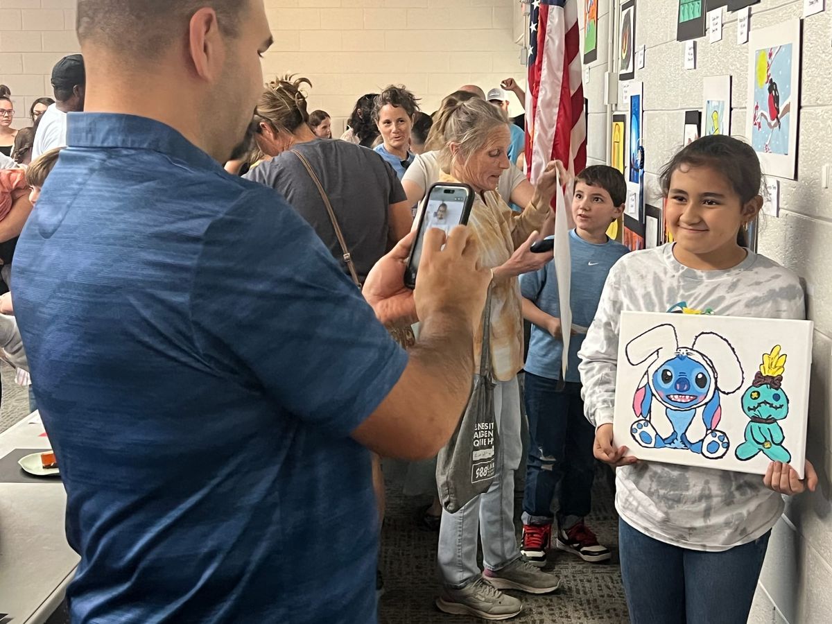 Young Artists Celebrated in Caswell's Student Art Show