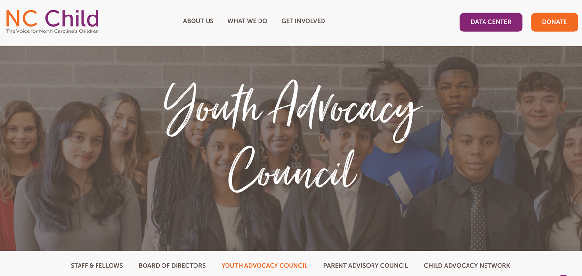 NC Child's Youth Advocacy Council Applications Due July 1