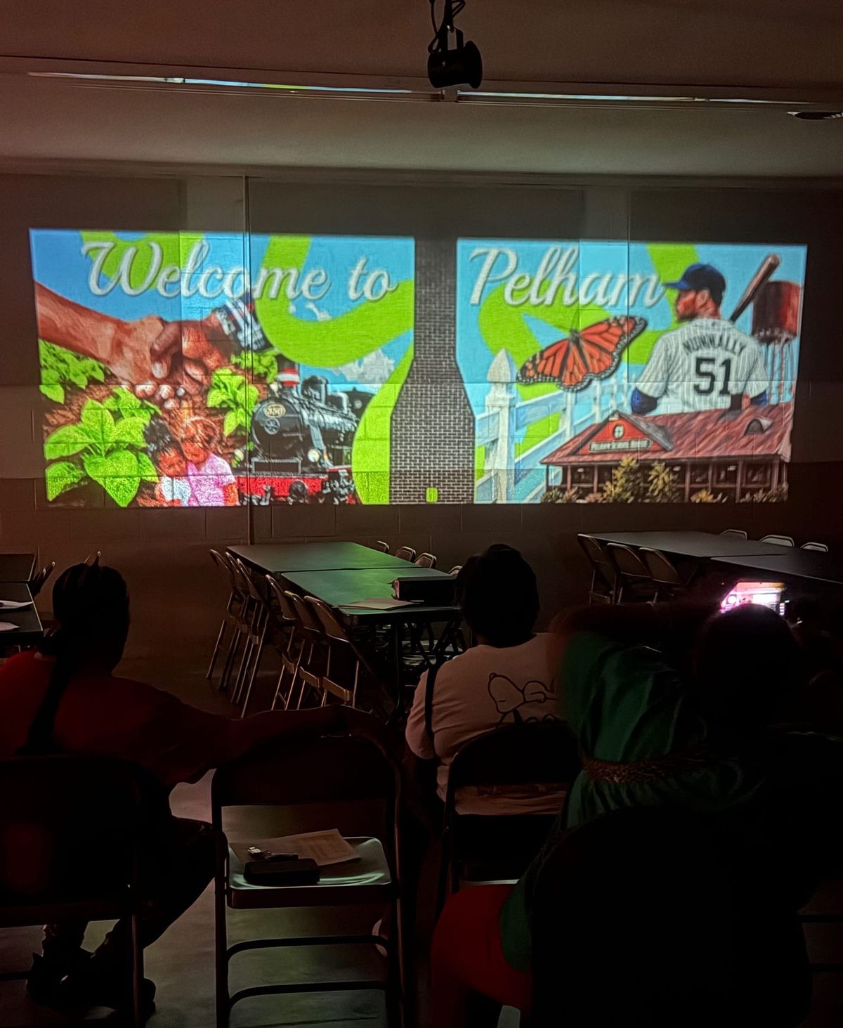 Pelham Community Center Agrees on Mural Design, Invites Community to Explore History
