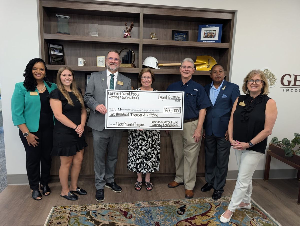 PCC Foundation Receives $600,000 from Lonnie and Carol Poole Family Foundation