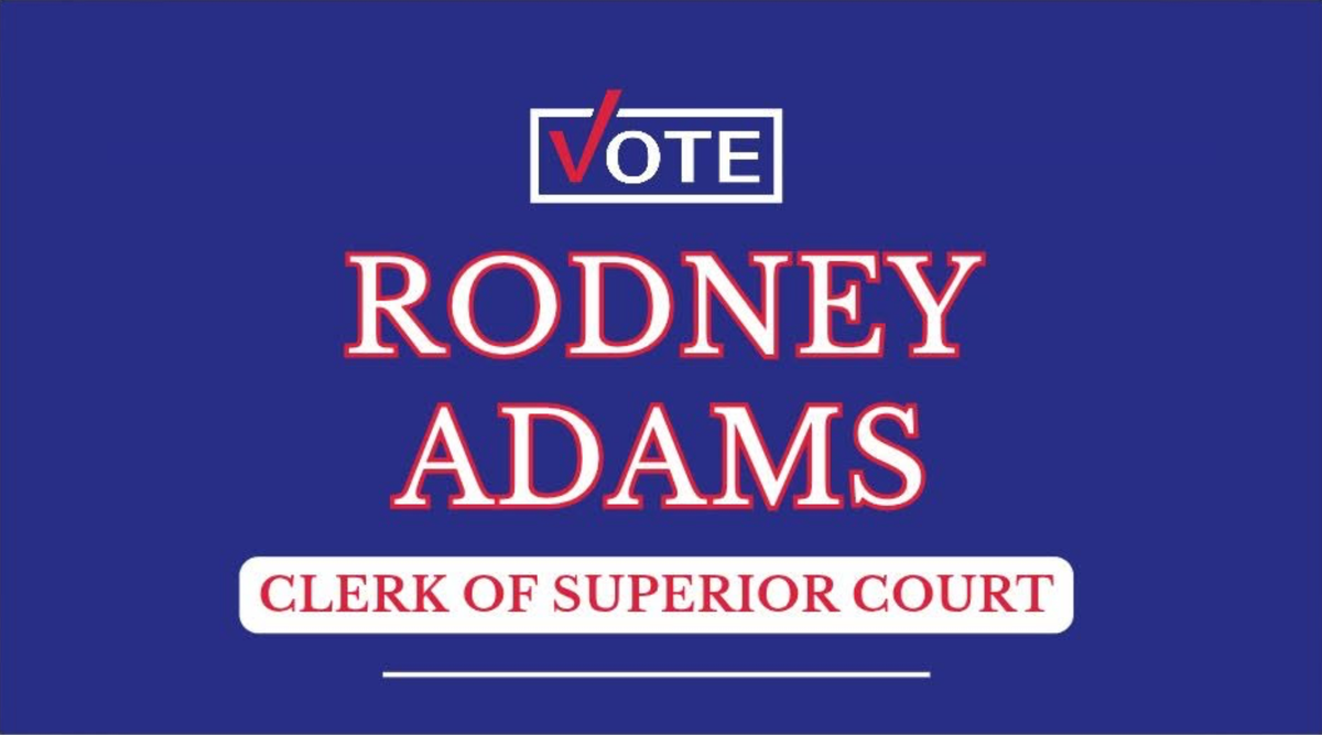 Rodney Adams for Clerk of Court