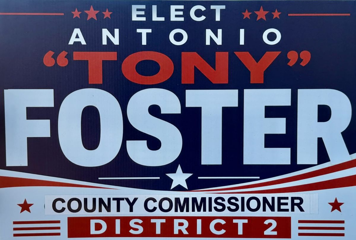 Antonio Foster for County Commissioner - District 2