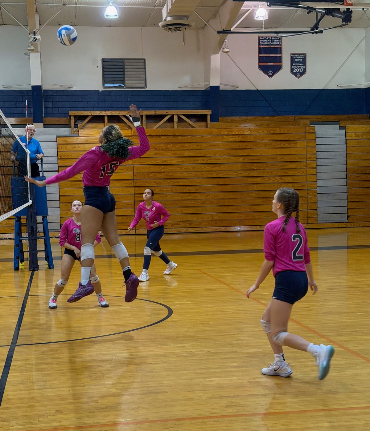 Buccaneers Volleyball Dig Pink