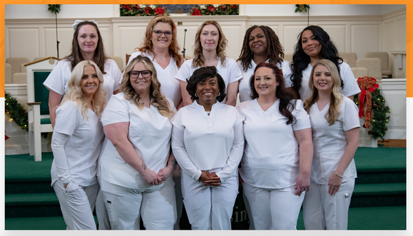 PCC Caswell County Campus Nursing Graduates Honored at Pinning Ceremony