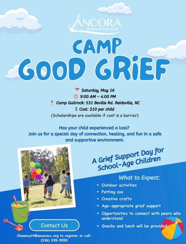 Camp Good Grief Helps School-Aged Children Navigate Grief