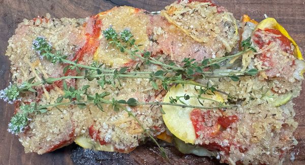 The Literary Chef on Victory Gardens and Vegetable Gratin