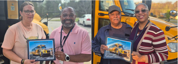 School District Announces the March Bus Drivers of the Month