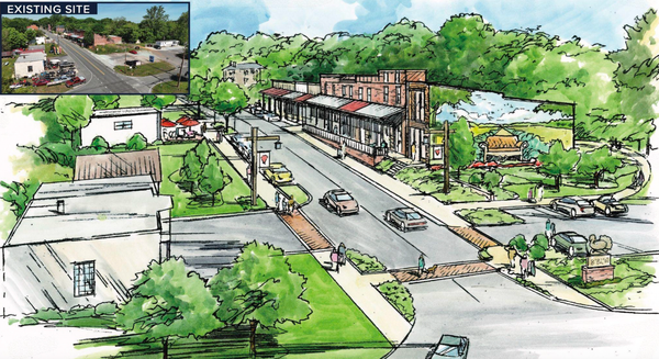 Milton Presents Streetscape Master Plan at Public Hearing