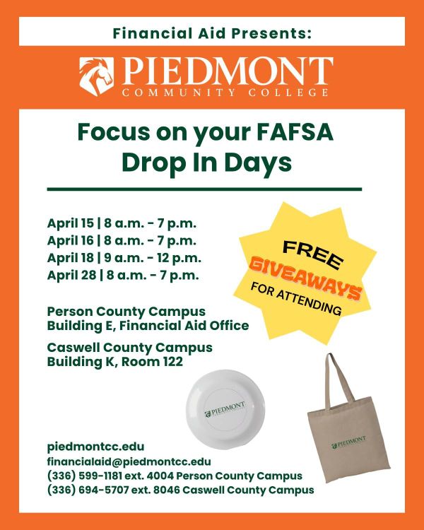 PCC Focuses on FAFSA