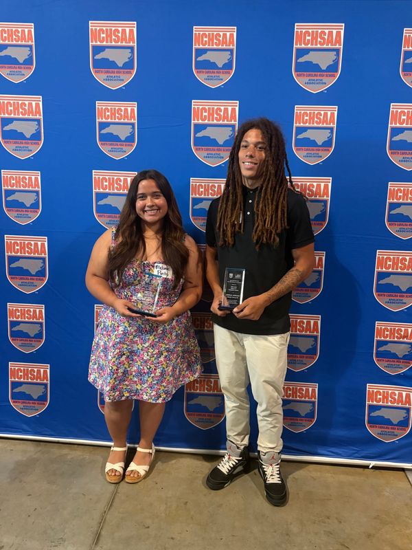 Two BYHS Athletes Recognized With Heart of a Champion Award